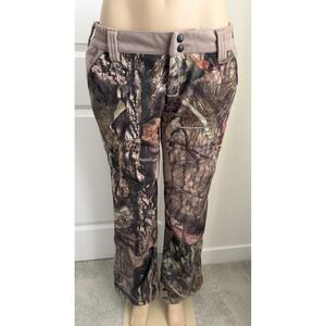 Mossy Oak Women Camo Scent Factor Fleece Lined Hunting Pants Break-Up Country